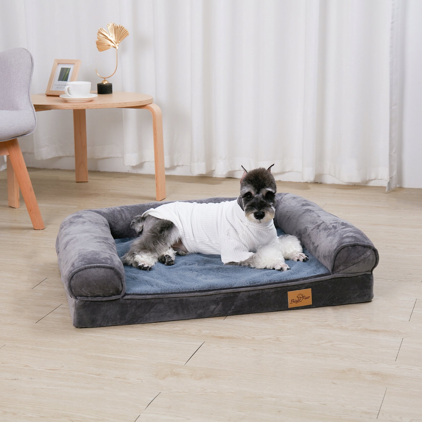 Orthopedic Bed for Dog Waterproof - L: 100x75x8cm Kind orthopedic pet bed