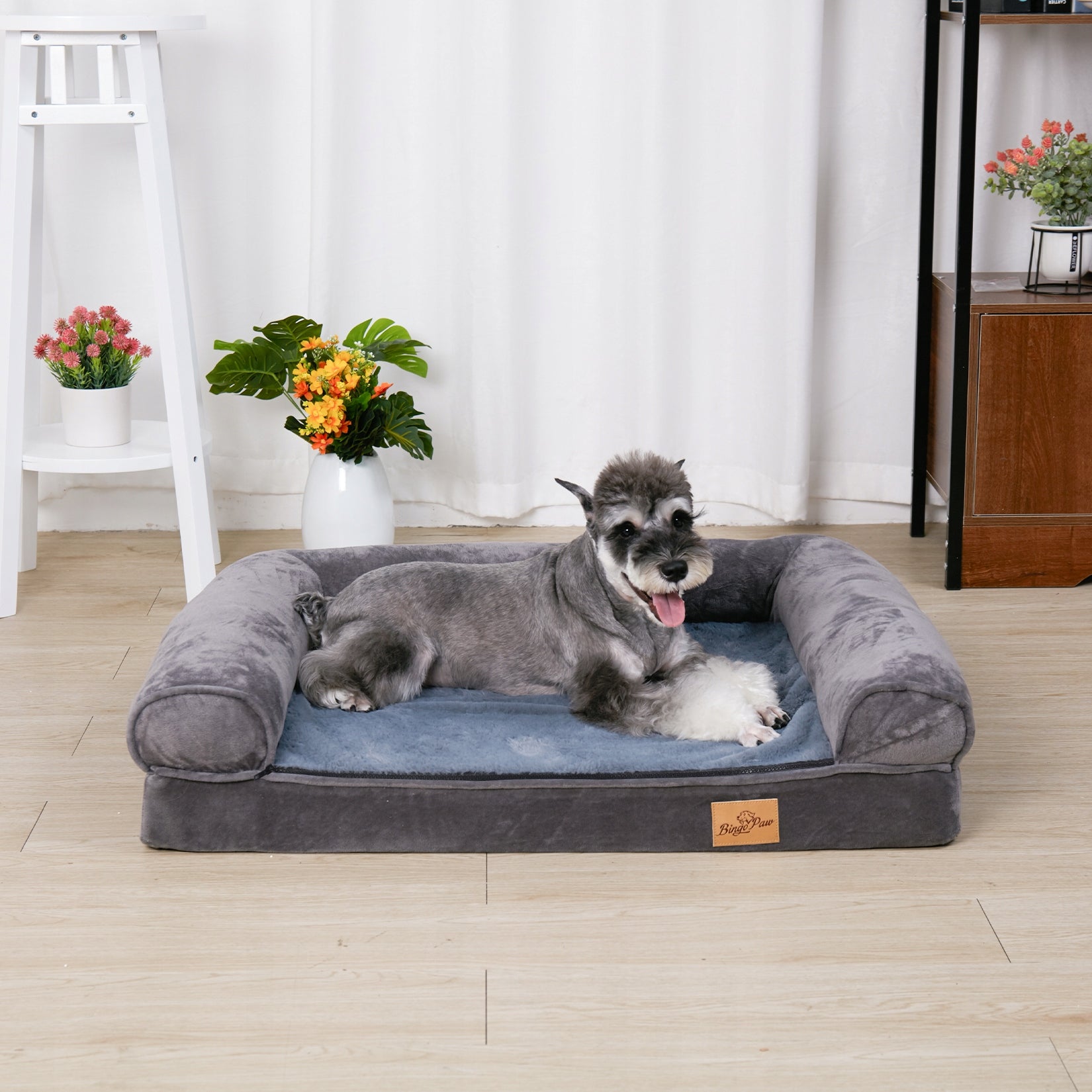 Orthopedic Bed for Dog Waterproof - L: 100x75x8cm Shape rectangular