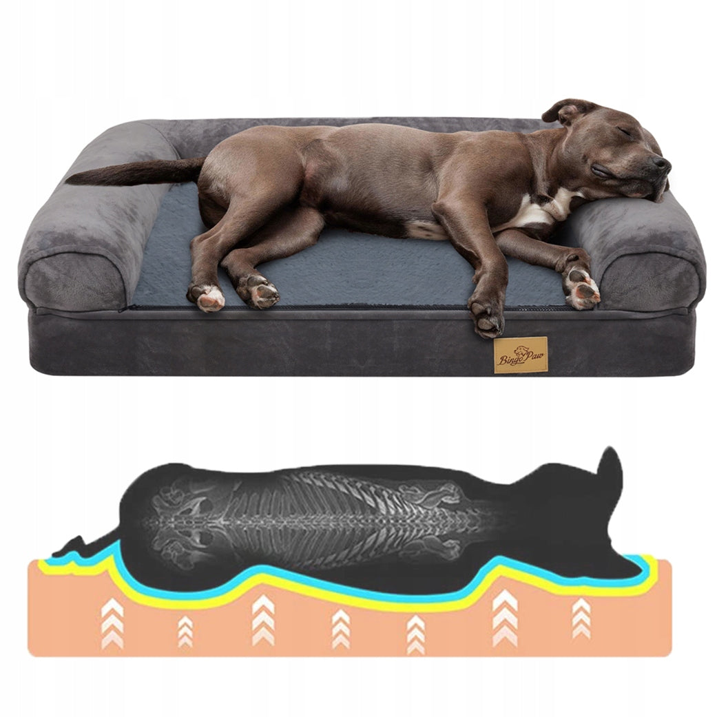 Orthopedic Bed for Dog Waterproof - L: 100x75x8cm