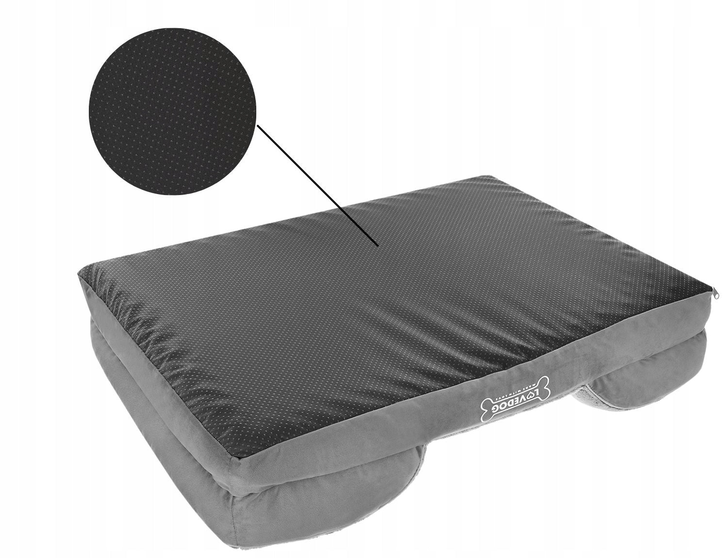 Orthopedic Dog Bed Waterproof Large L 90x60 OrtoMax Length 90 cm