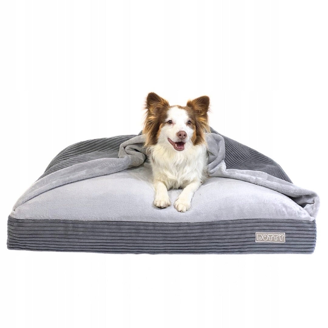 Orthopedic bed Mink for dog bed with blanket layer for dachshund Packaging status original
