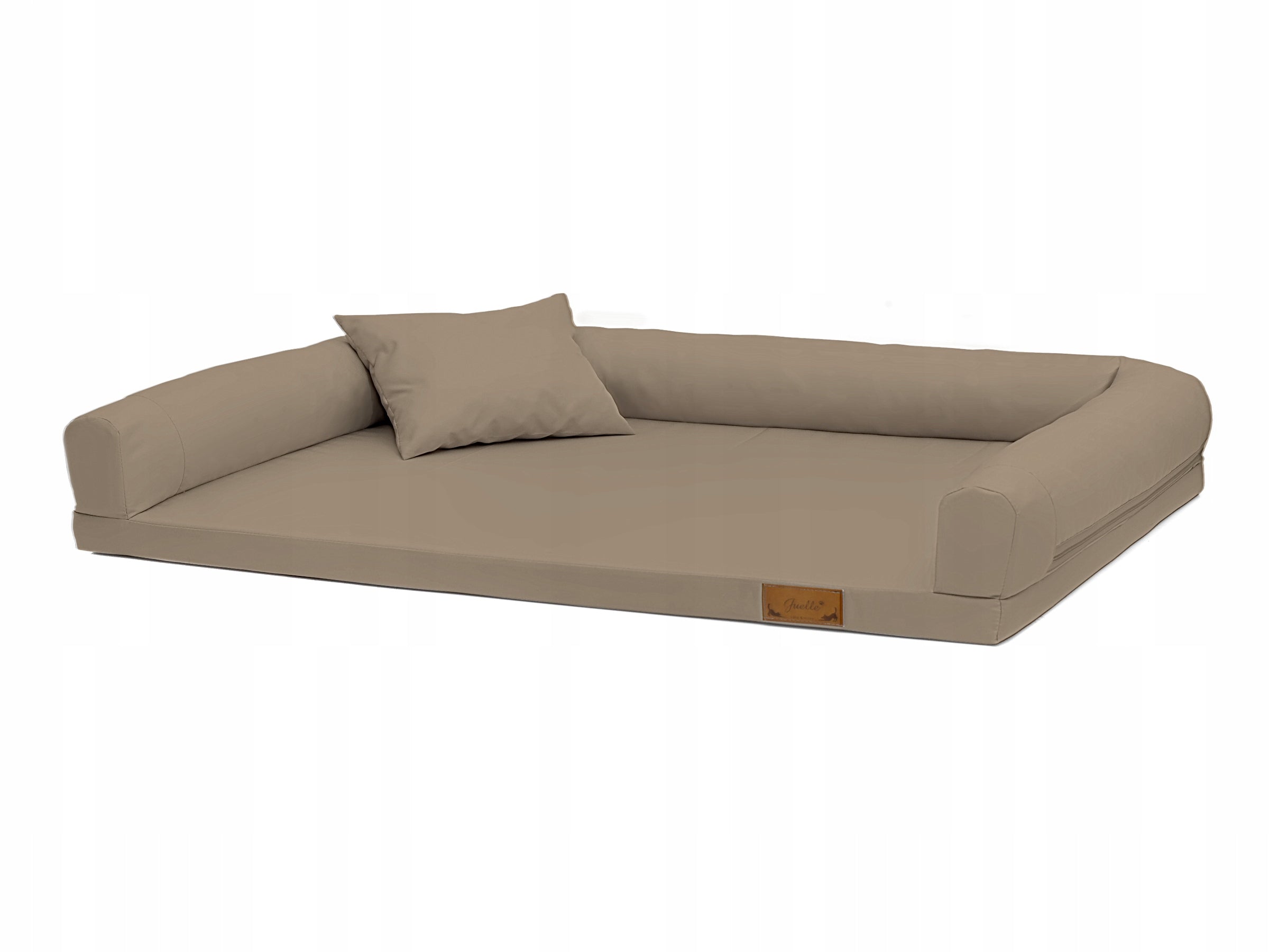 Orthopedic bed for big dog Lucky "L" 120x90 couch - beige