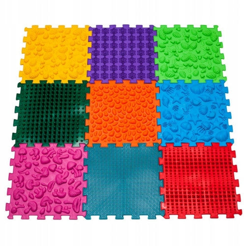 Orthopedic mat for foot training Ortek 9 el puzzle for floor