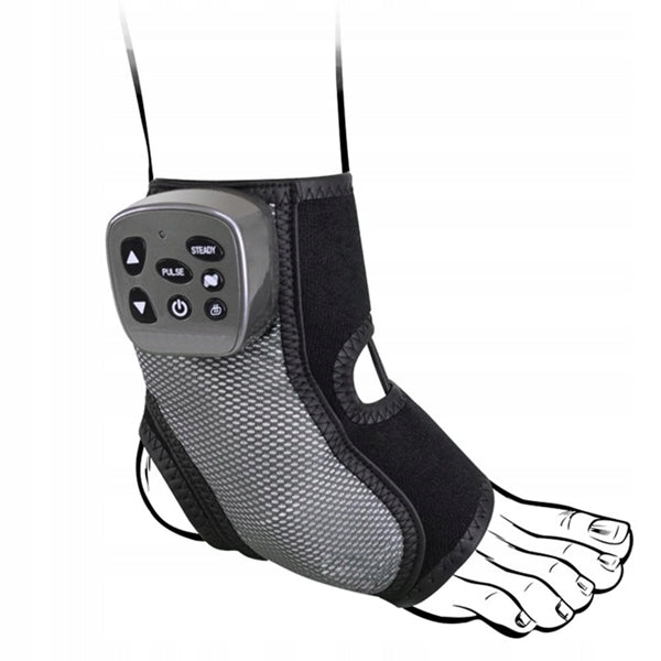 Orthosis massager, vibration, heating, pneumatic massage Color black