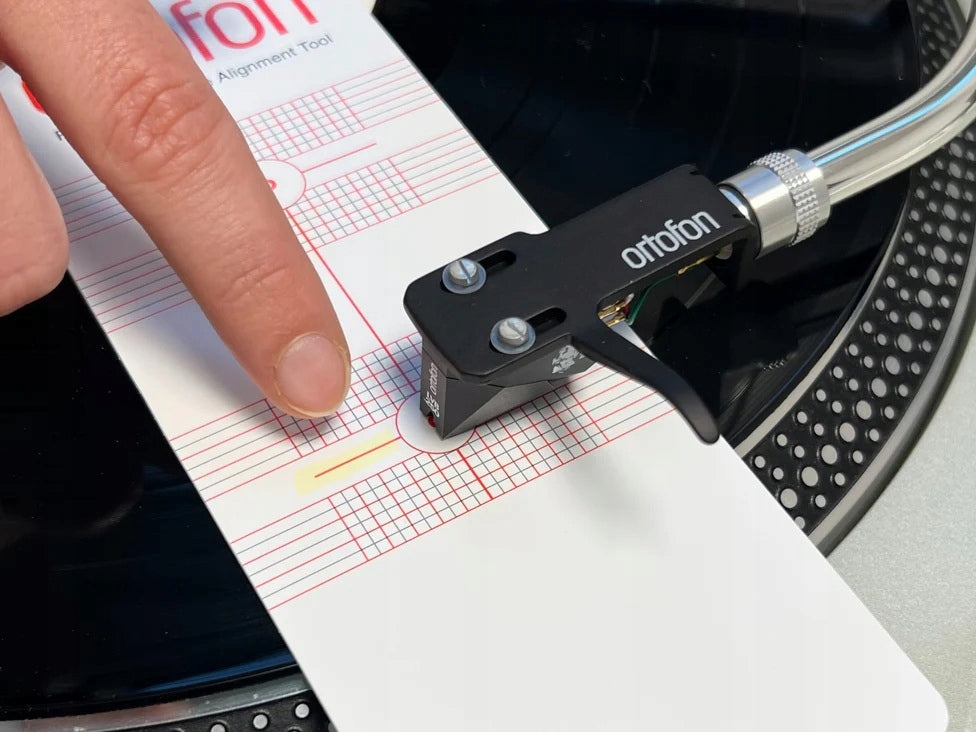 Ortofon Premium Alignment Tool - Advanced Template for Insert Settings Manufacturer code Premium Alignment Tool