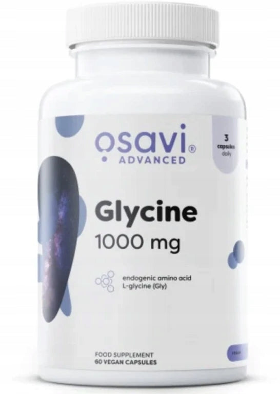 Osavi GLYCINE 1000mg 60 Vegan caps NERVOUS SYSTEM Sleep L-glycine