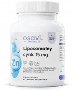 Osavi Liposomal Zinc, 15mg - 60 vegan caps