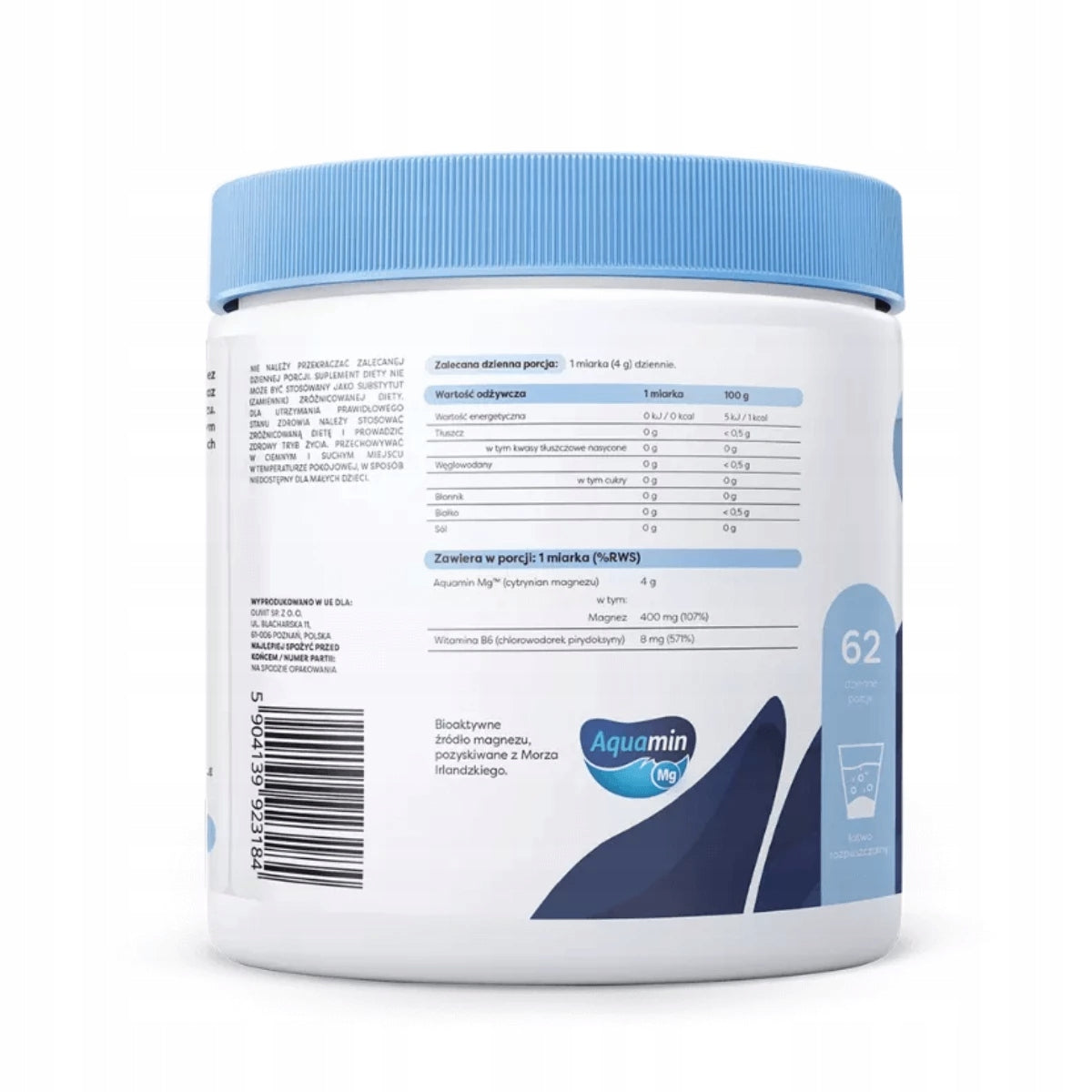 Osavi Magnesium citrate + B6 powder 250g natural Manufacturer code 26940