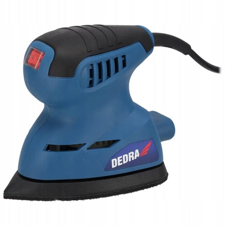Oscillating Grinder DEDRA 125W Electric Wood Paper Set EAN (GTIN) 5902628794109
