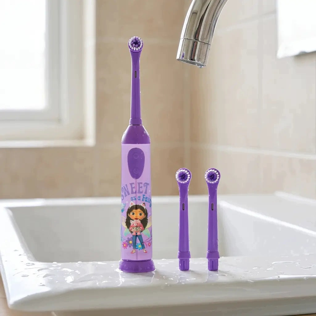 Oscillating toothbrush for children Cat House Gabi pink + 3 tips Manufacturer code OWN000174