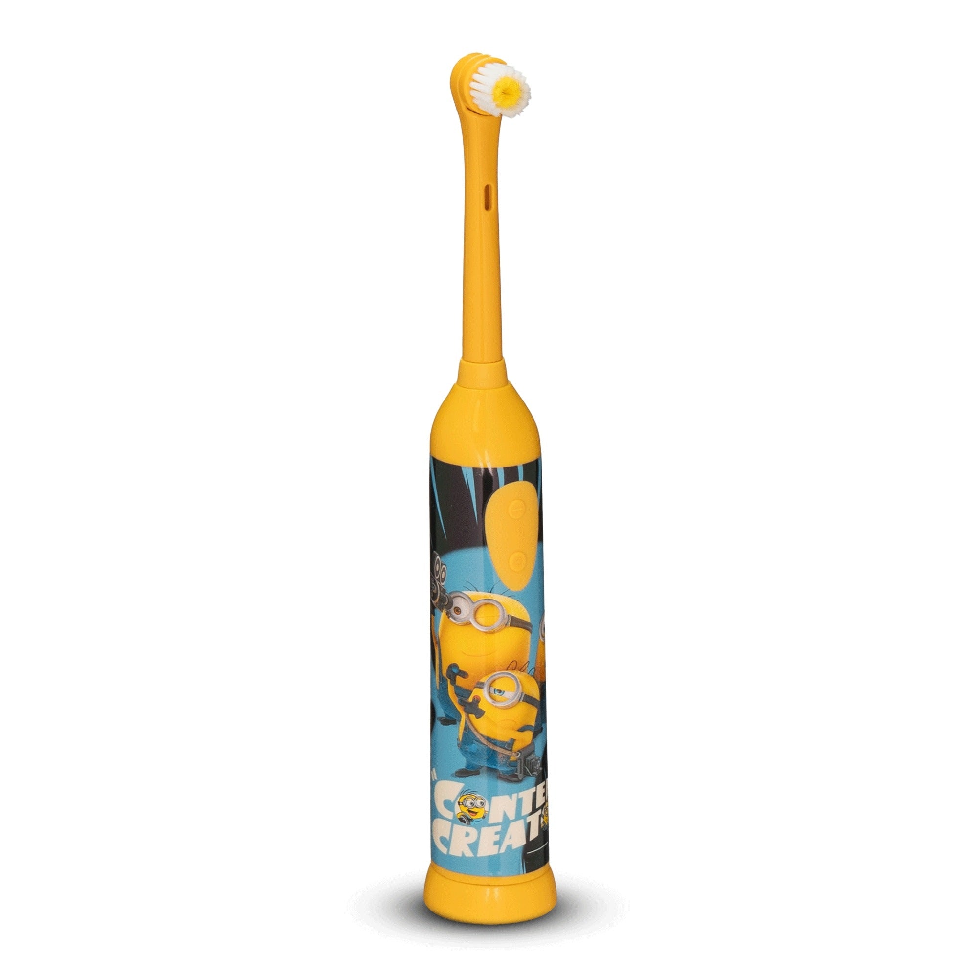 Oscillating toothbrush for children MINIONKI yellow + 3 tips Medical device no