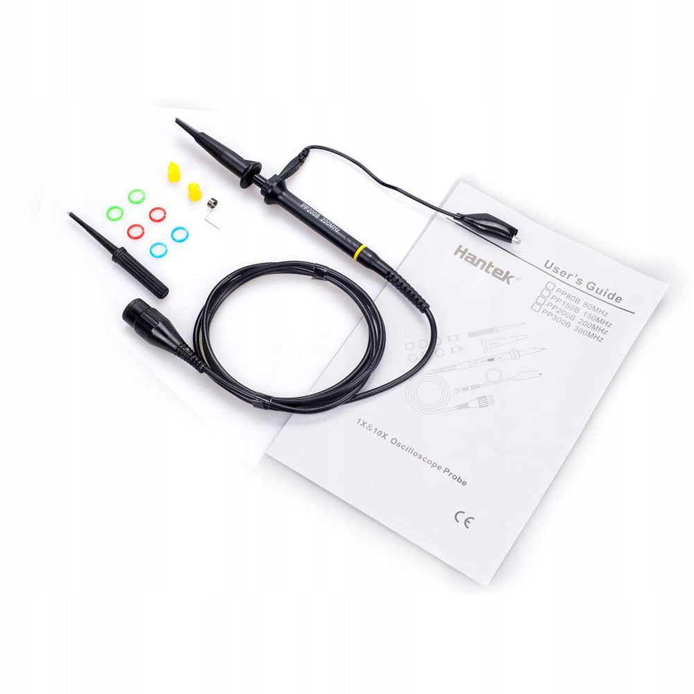 Oscilloscope probe PP250 HANTEK 250MHz divider 1:1 1:10 EAN (GTIN) 8805791335346