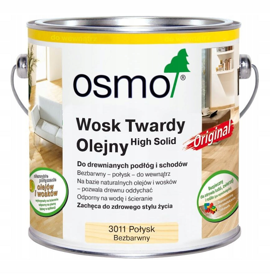 Öl mit Hartwachsen Osmo Original 3011, klar, glänzend, 0,375 l 