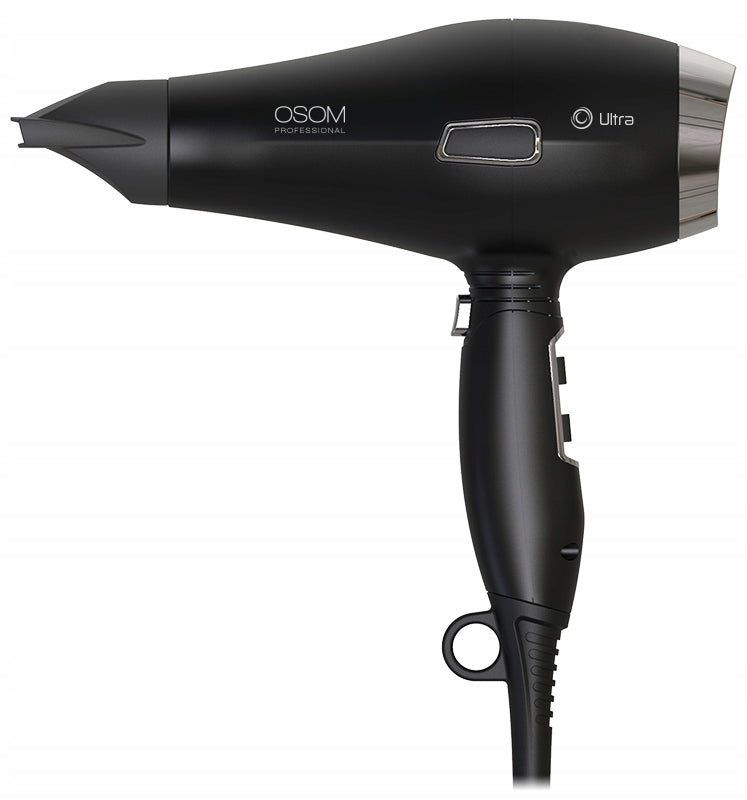 Osom Professional Matte Black Hair Dryer OSOM6612BLDCHD,
