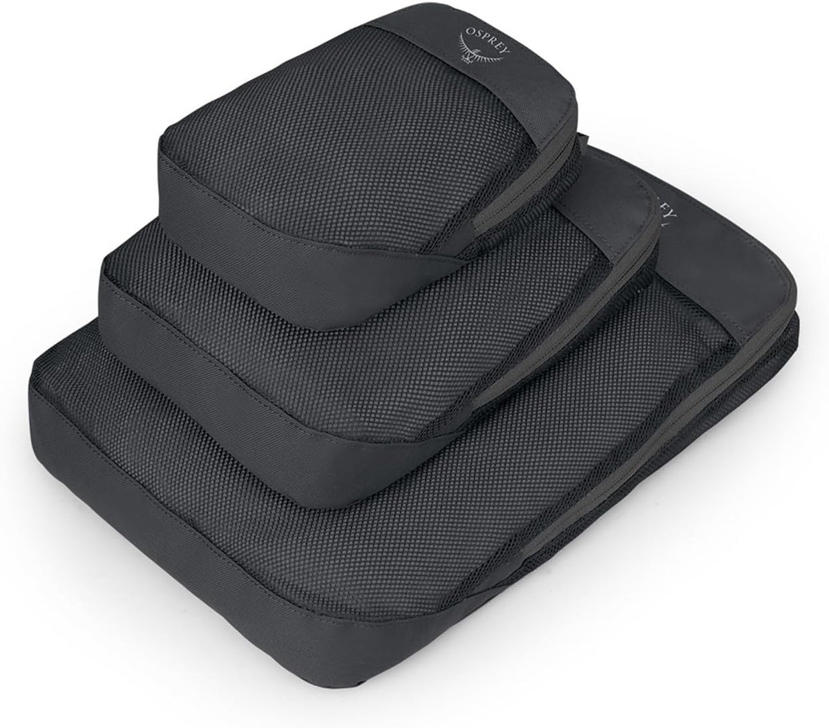 Osprey Packing Cube Set 3 Pcs 15L Black Nylon Breathable