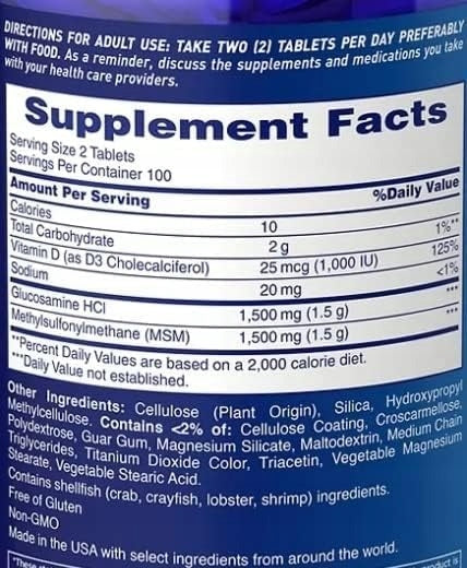 Osteo Bi-Flex Triple Strength D3 Glucosamine USA 200 tablets Form tablets