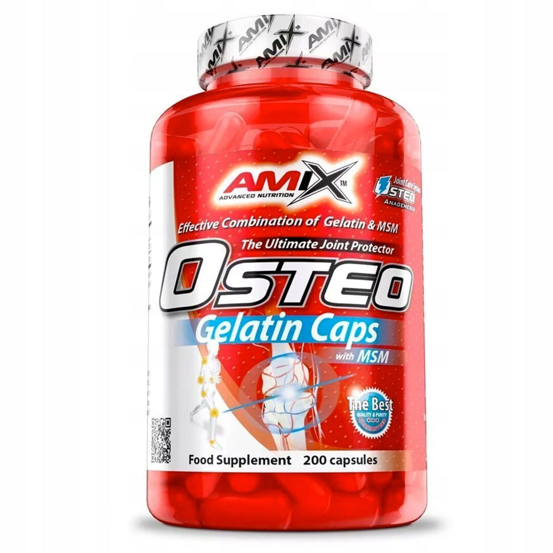 Osteo Gelatin + MSM Bez příchuti 400 kapslí