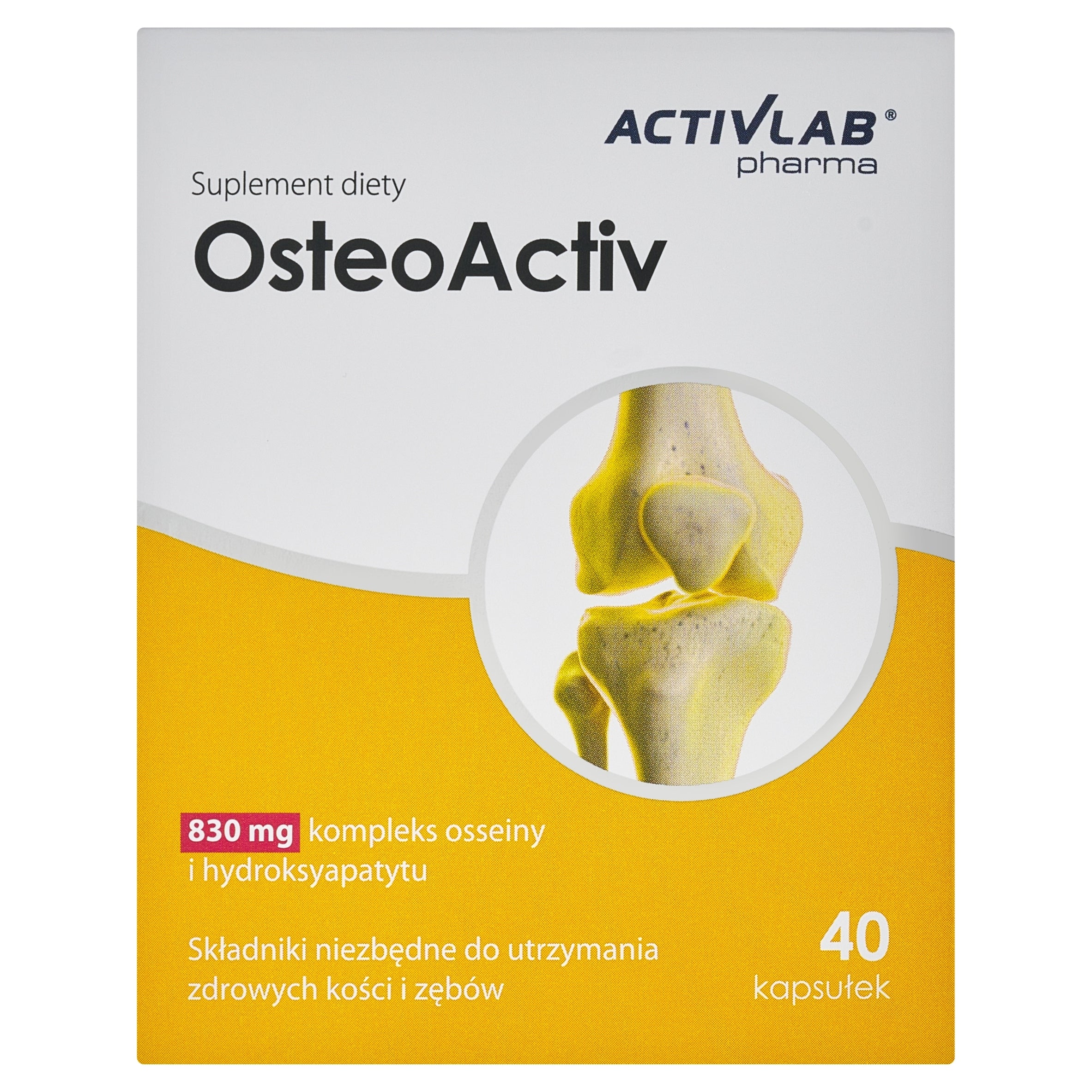 OsteoActiv 40 capsules Manufacturer code 5903260904833