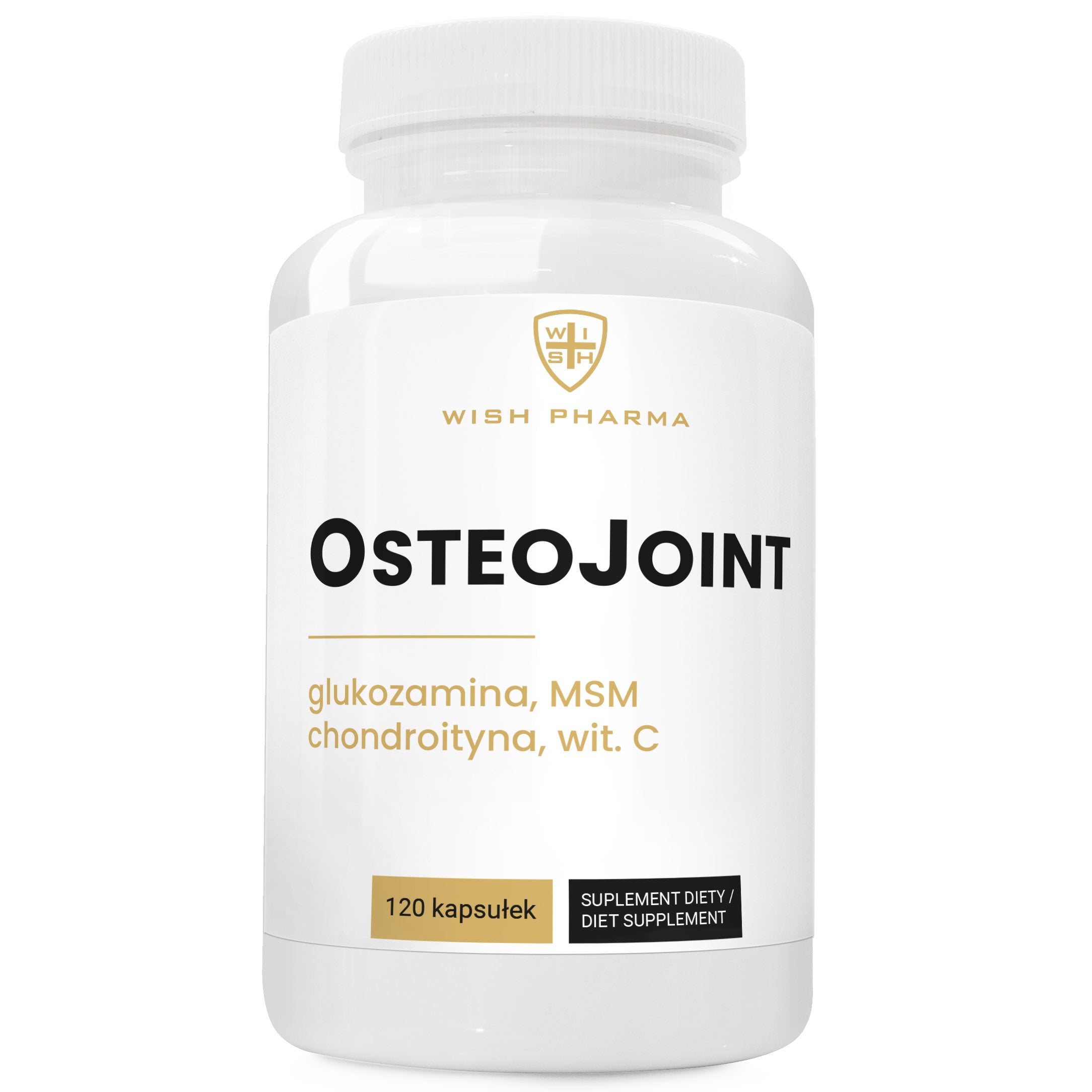 OsteoJoint Glucosamine Chondroitin Sulfur MSM Vitamin C Healthy Joints 120k
