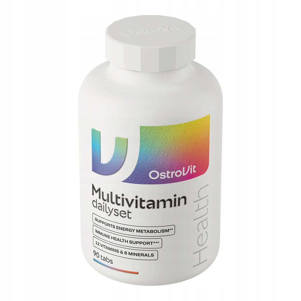 OstroVit 100% Vit&Min Vitamins Minerals Complex Calcium Magnesium 90 tablets Packaging status original