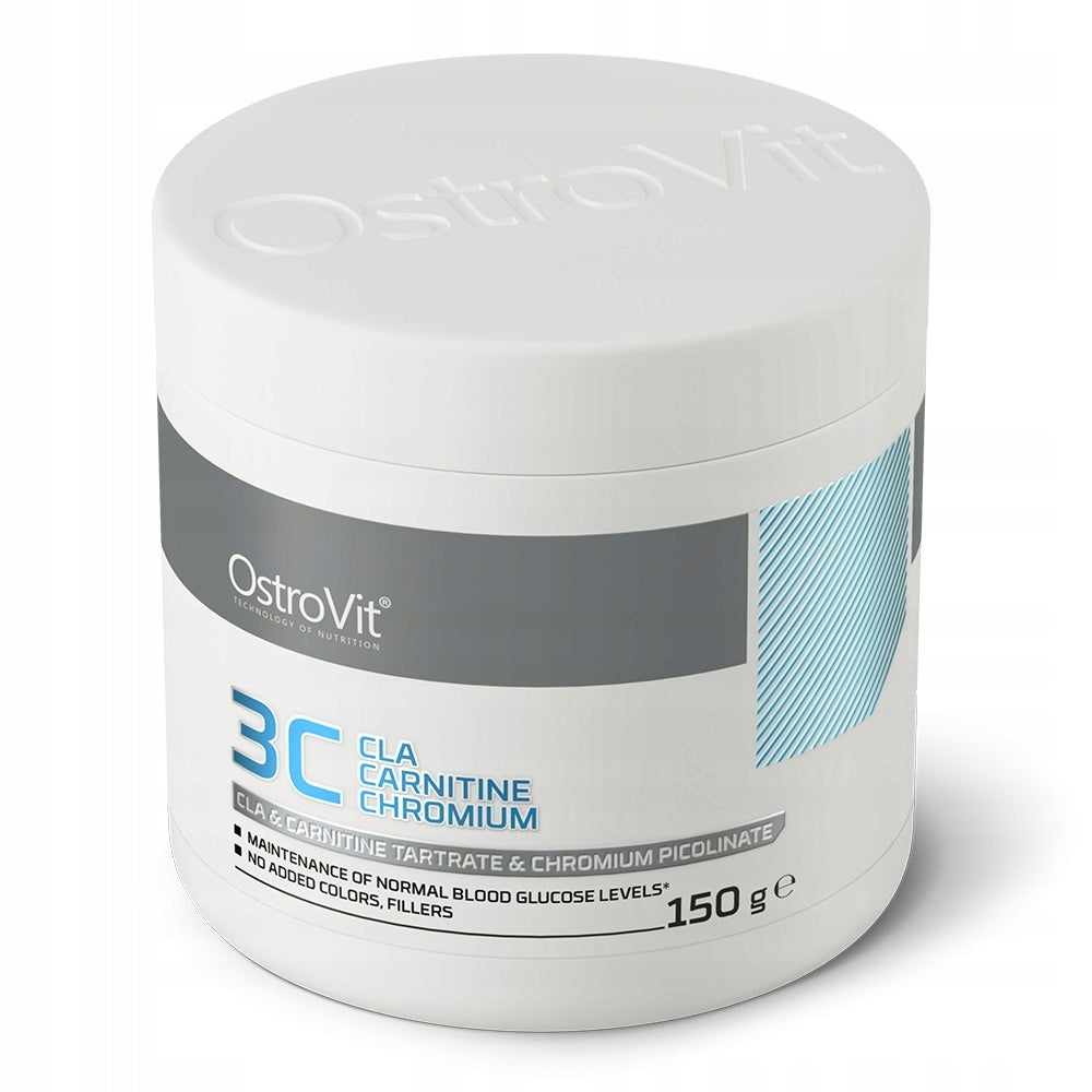OstroVit 3C CLA Carnitine Chromium 150 g Kiwi metabolism support Manufacturer code 5903933909547