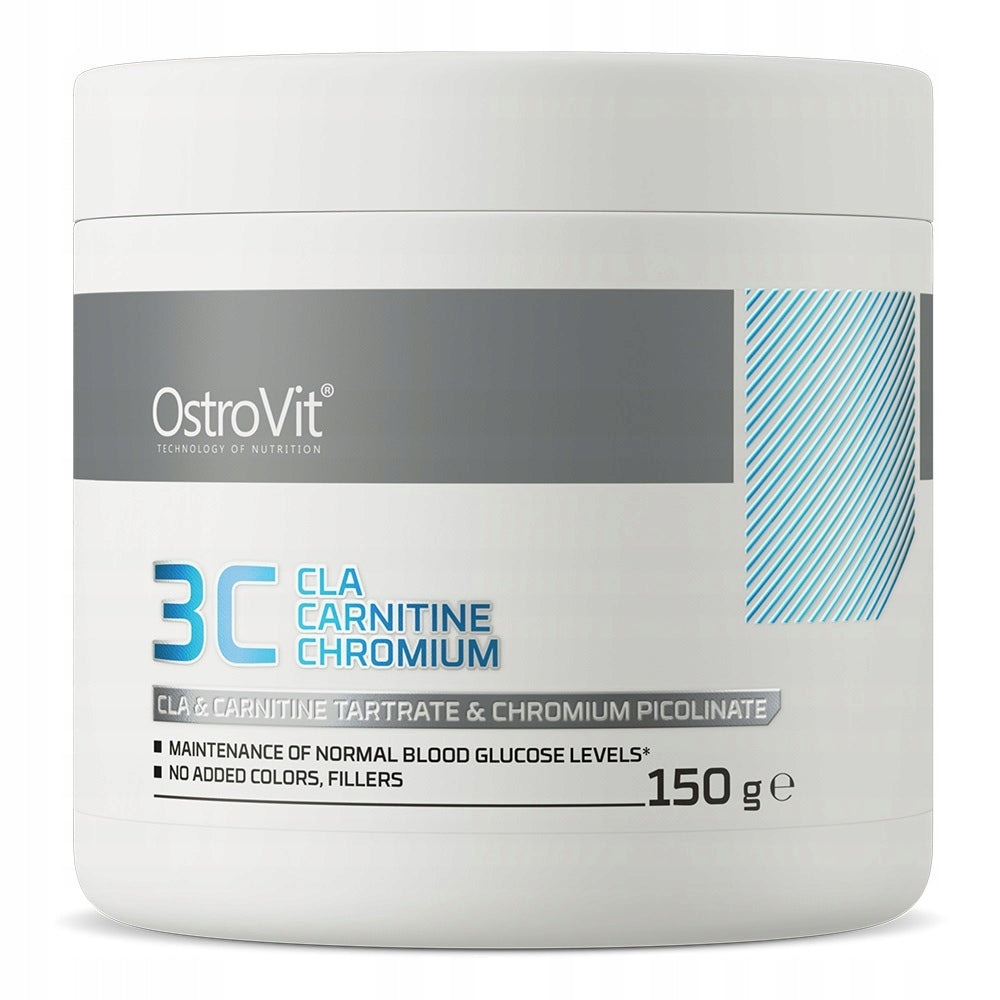 OstroVit 3C CLA Carnitine Chromium 150 g Kiwi metabolism support