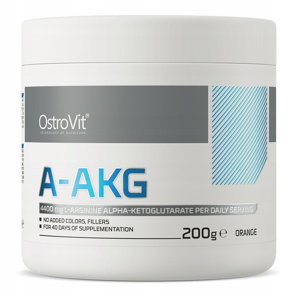 OstroVit A-AKG 200 g L-Arginine Nitric Oxide Muscle Pump 4400 mg