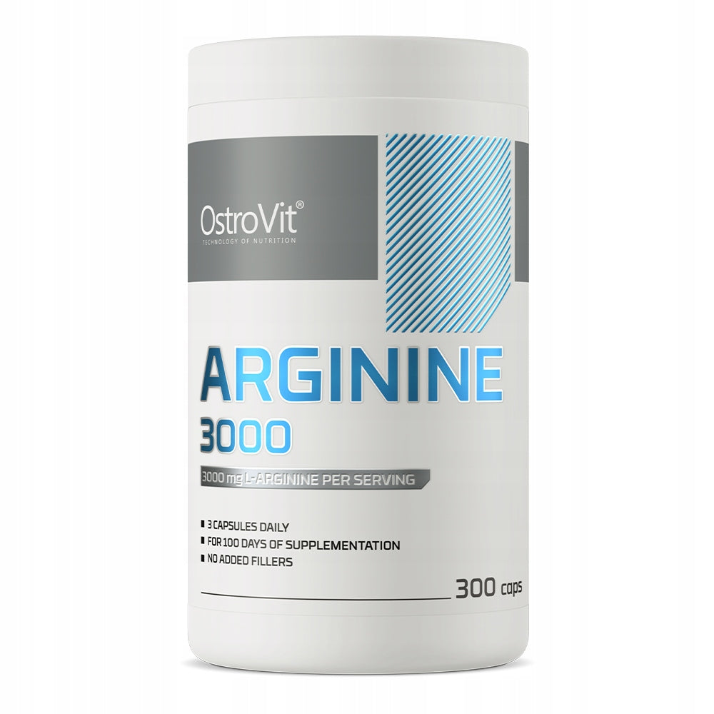 OstroVit Arginine 3000 mg 300 capsules PUMP L-ARGININE