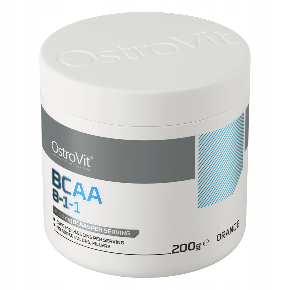 OstroVit BCAA 8-1-1 200 g Leucine Muscle Protection Training Form Expiration date at least 1 year from the date of purchase
