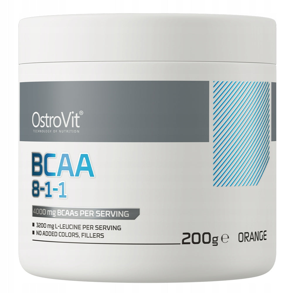 OstroVit BCAA 8-1-1 200 g Leucine Muscle Protection Training Form