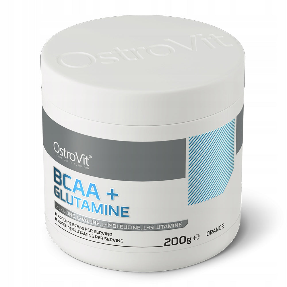OstroVit BCAA Glutamine 200 g orange Brand OstroVit