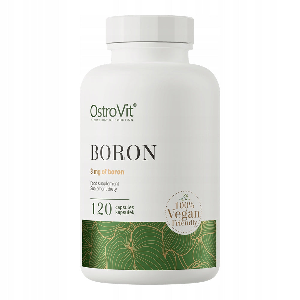 OstroVit BORON 120 kaps BOR 3 MG BORIC ACID