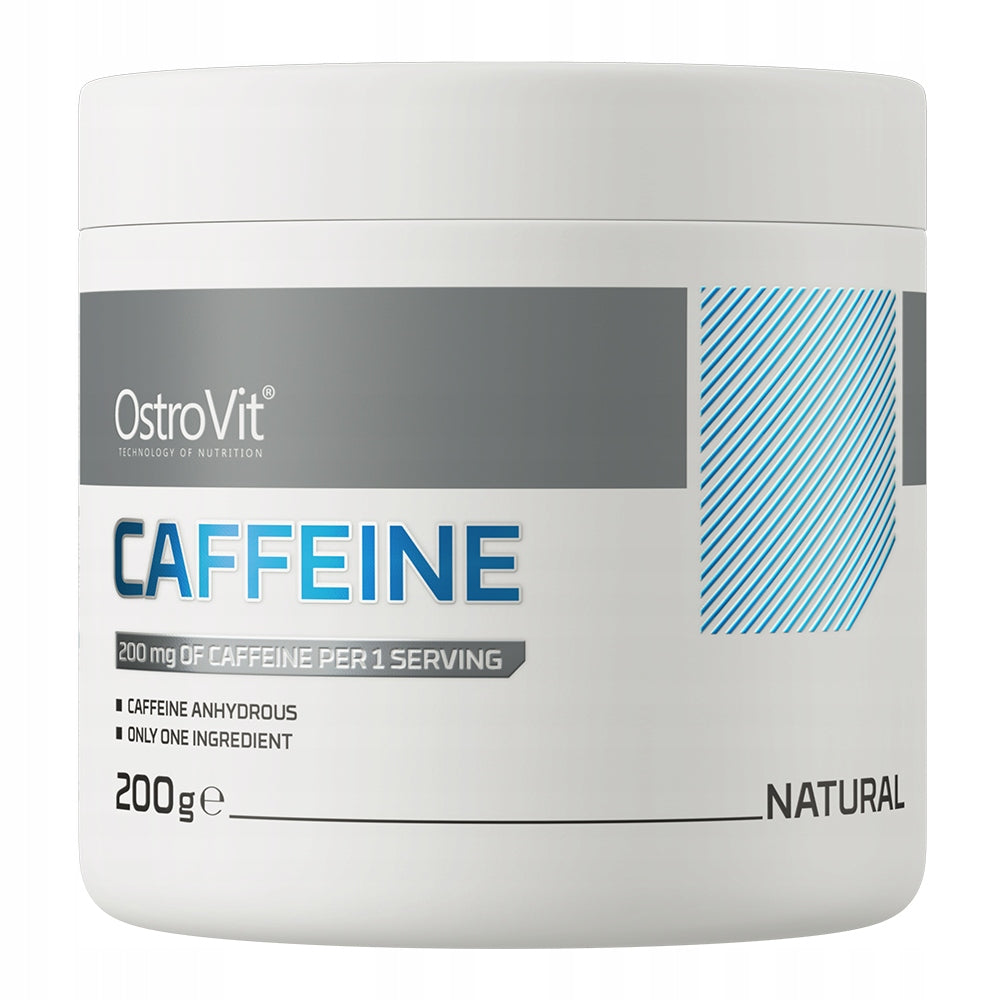 OstroVit Caffeine 2x200 g ANHYDROUS PURE POWDER Expiration date at least 1 year from the date of purchase