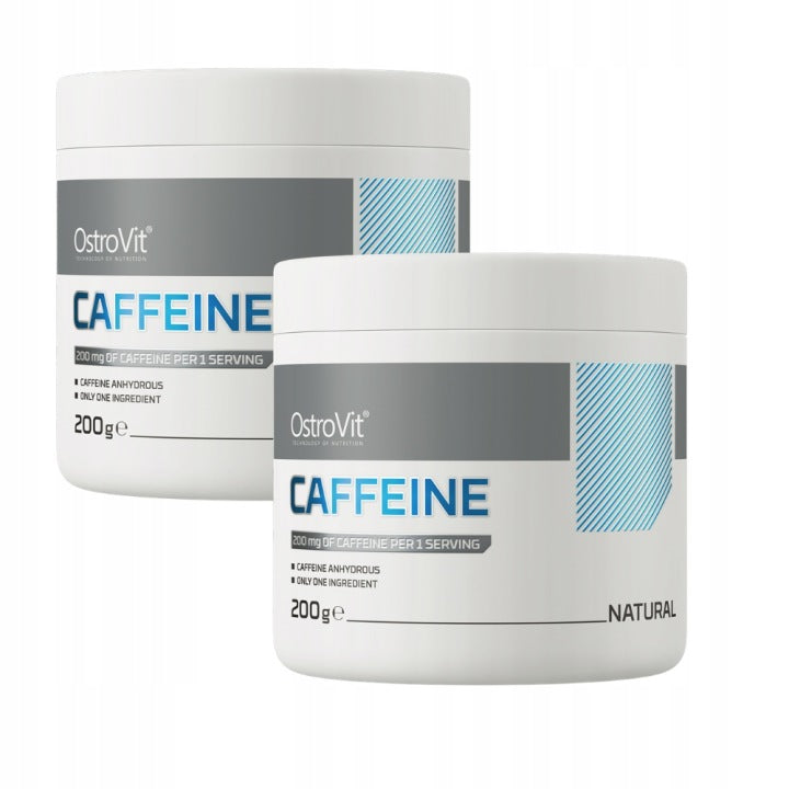 OstroVit Caffeine 2x200 g ANHYDROUS PURE POWDER