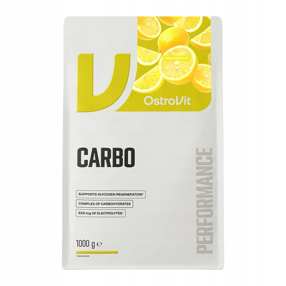OstroVit Carbo 1000g Carbohydrate Conditioner LEMON Expiration date at least 1 year from the date of purchase