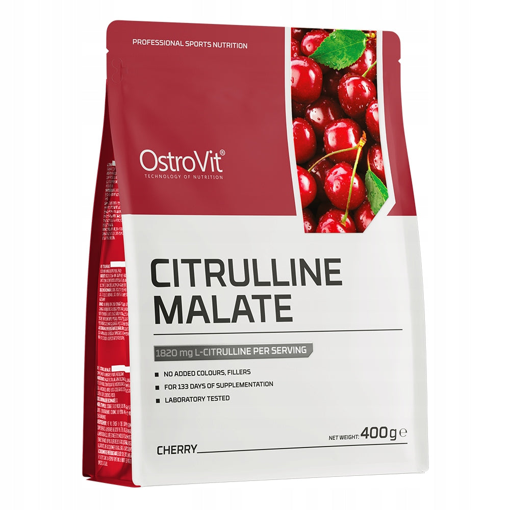 OstroVit Citrulline 400 g Citrulline Malate 2790 mg 133 Servings Cherry Pump