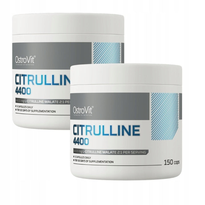 OstroVit Citrulline 4400 mg 2x150 kaps Citrulline Malate Muscle Pump
