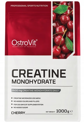 OstroVit Creatine Monohydrate 1000 g cherry Packaging status original