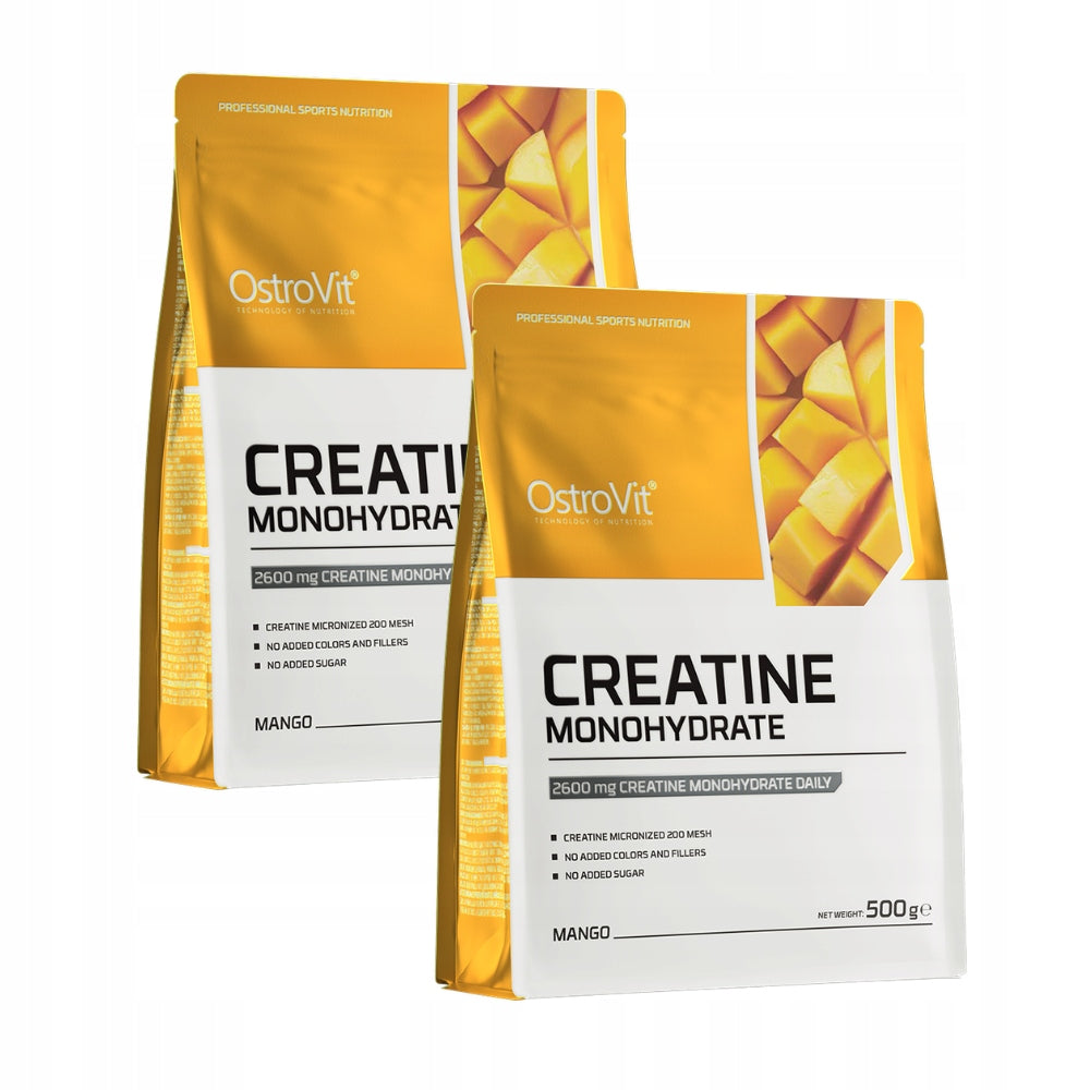 OstroVit Creatine Monohydrate 2x500 g CREATINE MONOHYDRATE