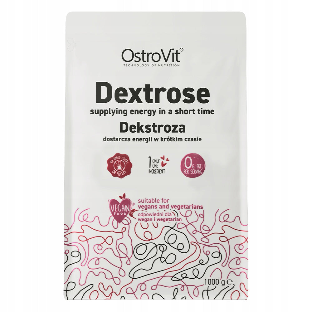 OstroVit Dextrose 1000 g Natural Pure Glucose Powder Expiration date at least 1 year from the date of purchase