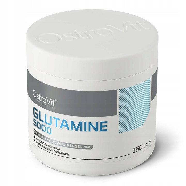 OstroVit Glutamine 5000 150 caps L-GLUTAMINE AMINO Intestinal Stomach Manufacturer code 5903933912646