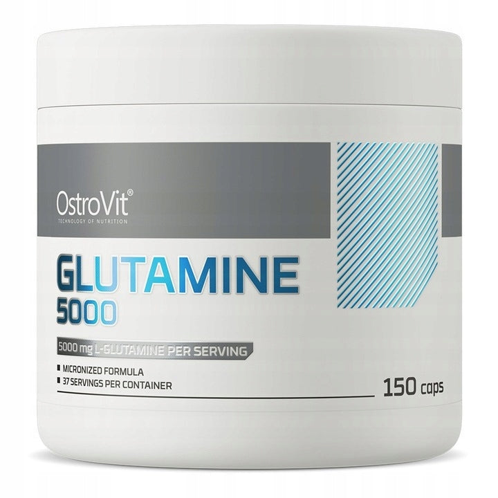 OstroVit Glutamine 5000 150 caps L-GLUTAMINE AMINO Intestinal Stomach