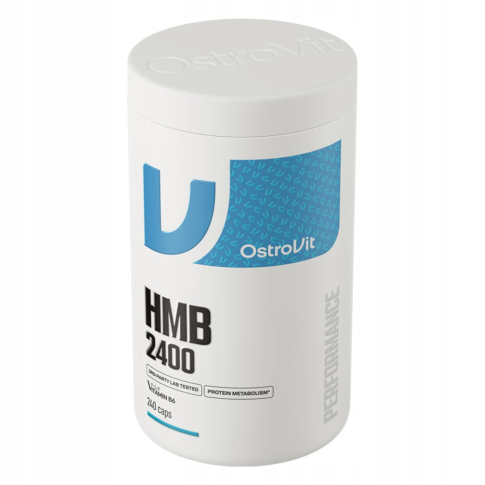 OstroVit HMB 2400 mg 240 capsules Support Mass and Regeneration Expiration date at least 1 year from the date of purchase