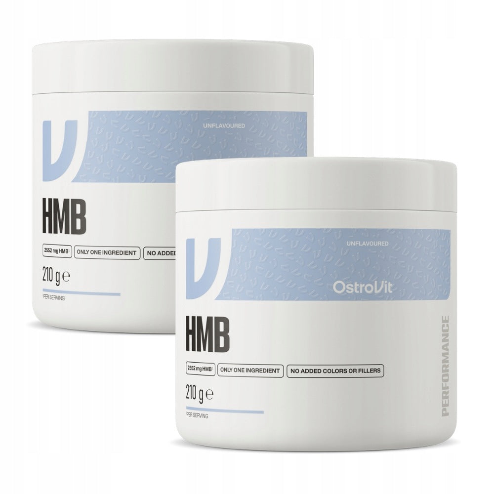 OstroVit HMB 2x210 g Regeneration catabolism Beta-methylbutyrate Calcium