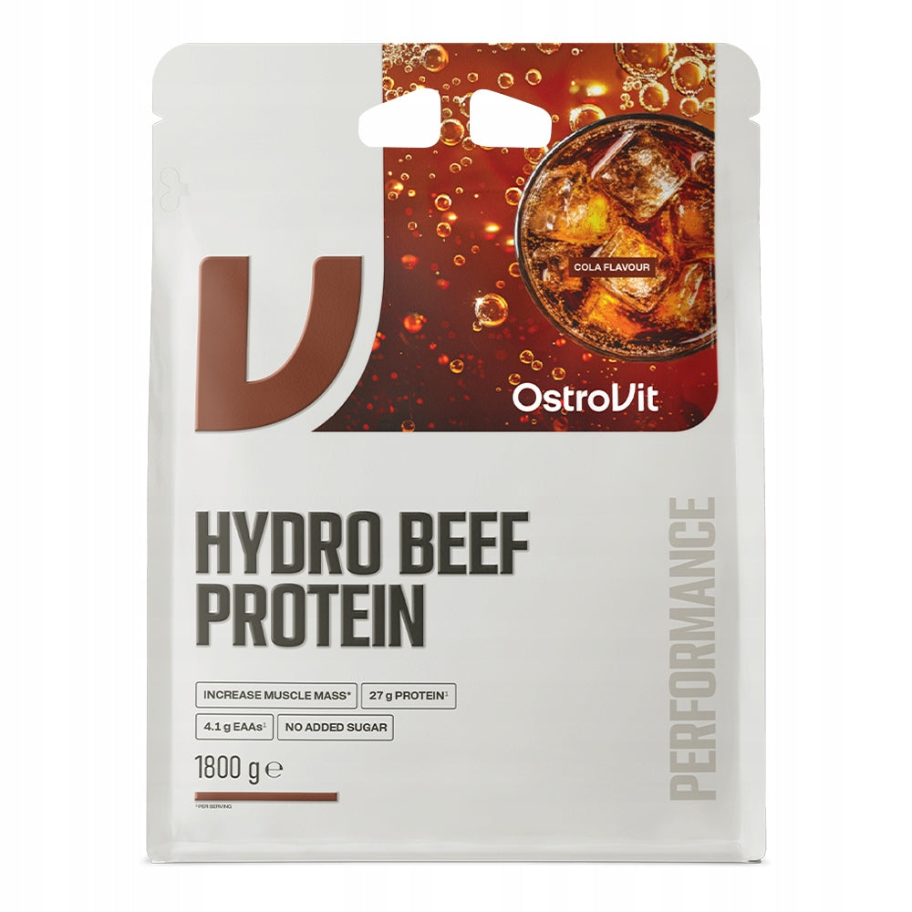 OstroVit Hydro Beef Protein 1800 g Beef Protein Cola Hydrolysate Expiration date at least 1 year from the date of purchase