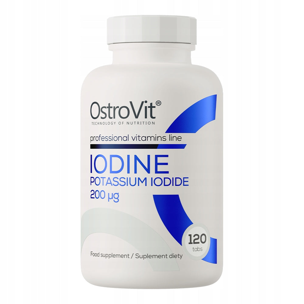 OstroVit IODINE Potassium iodide 200 mcg 120 tablets Nerve Thyroid