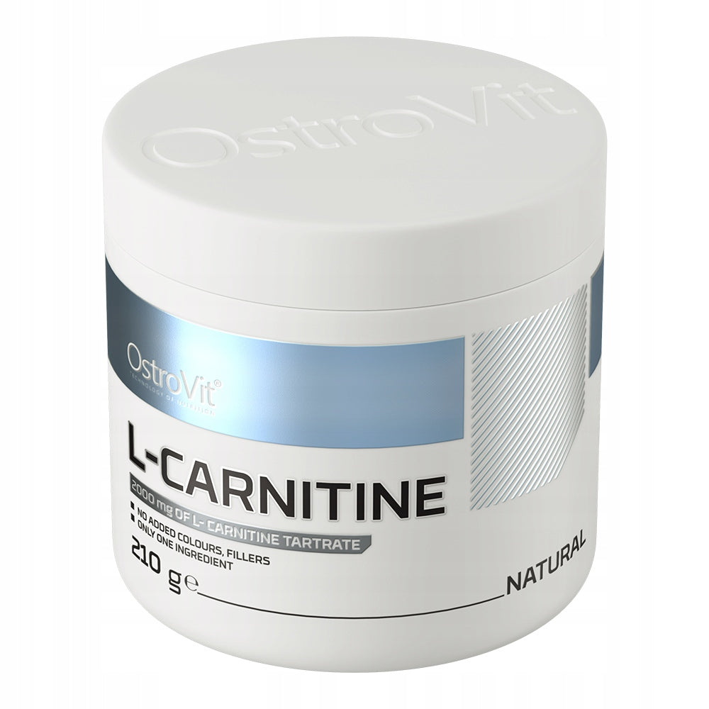 OstroVit L-Carnitine 210 g L-Carnitine Tartrate 2000 mg Pure Without Additives Manufacturer code 5902232610529