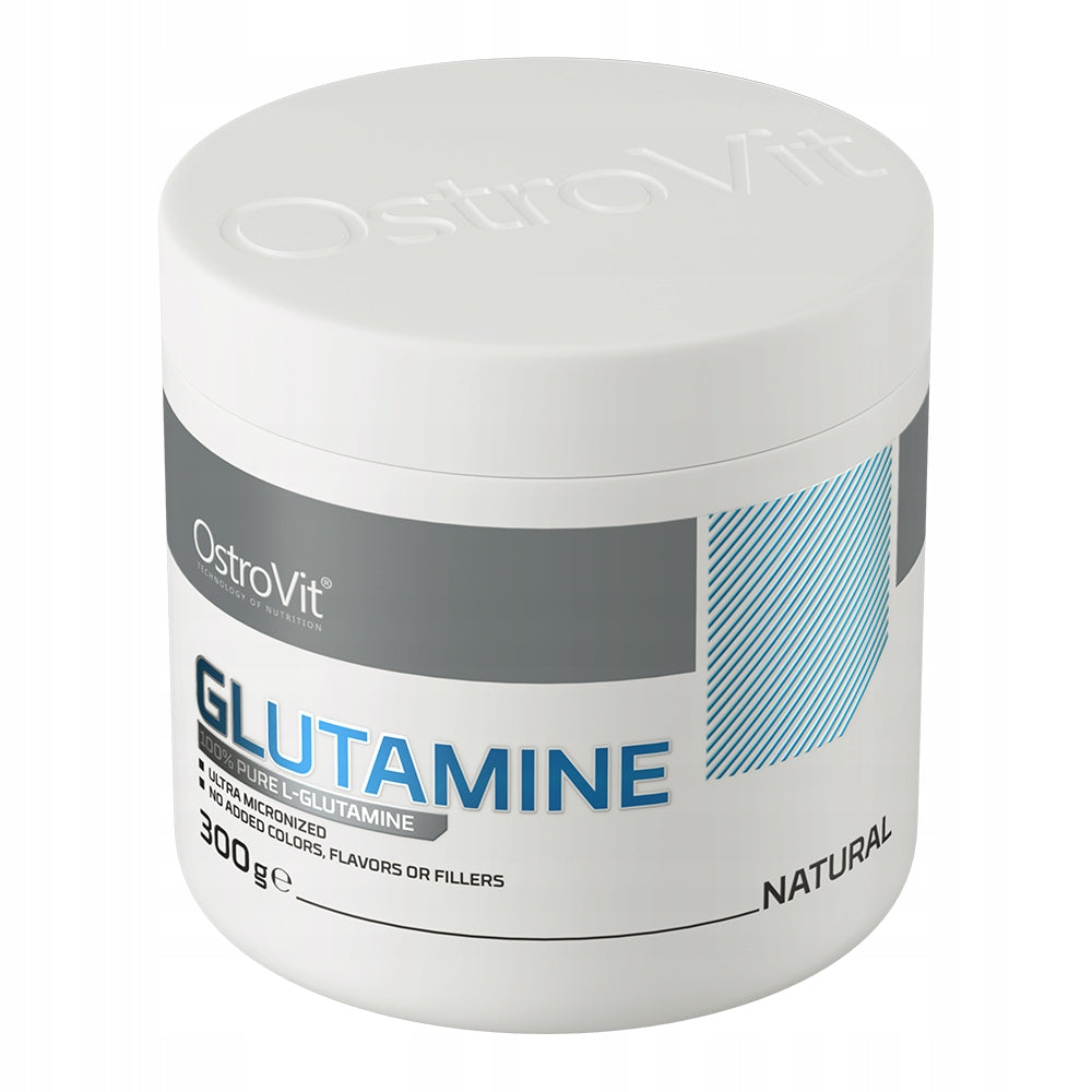 OstroVit L-Glutamine 300 g PURE No Additives Amino Acid Regeneration Expiration date at least 1 year from the date of purchase