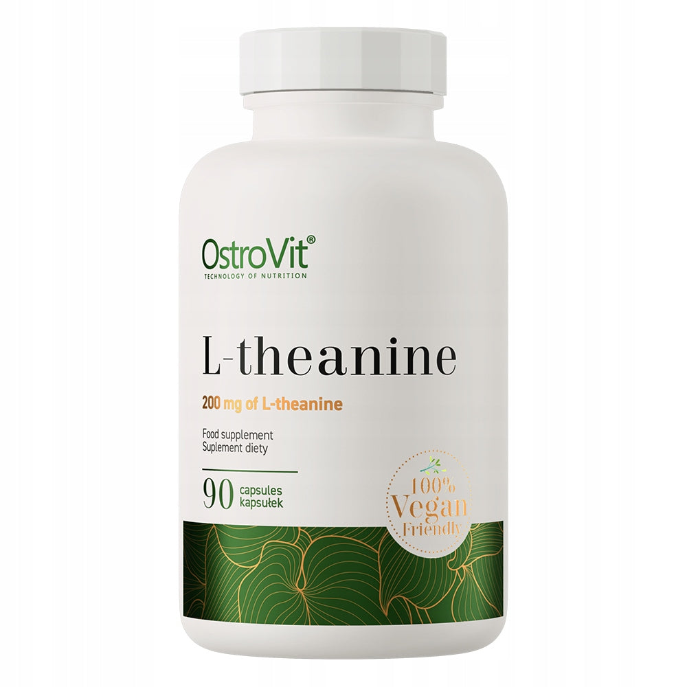 OstroVit L-Theanine VEGE 90 kaps Green Tea Extract 200 mg Relaxation