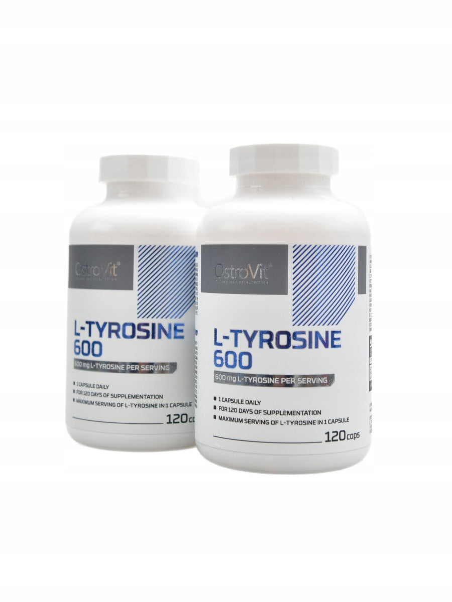 OstroVit L-Tyrosine 500 mg 2 x 120 kapslí DUOPACK